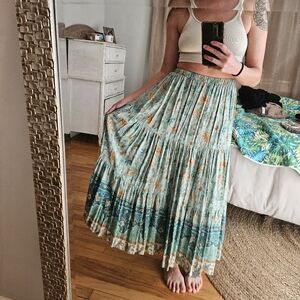 Floral Maxi Skirt